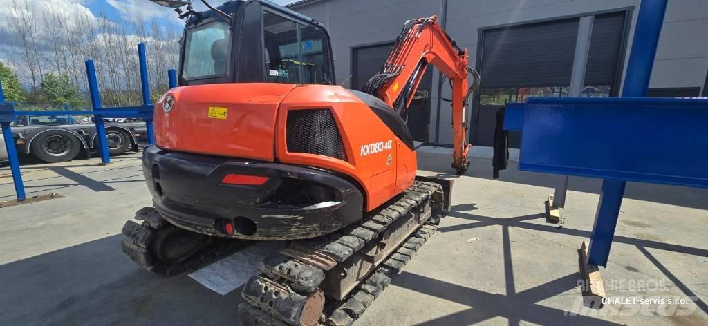 Kubota KX 080-4 CX 中型挖土機/掘鑿機/挖掘機 7t-12t
