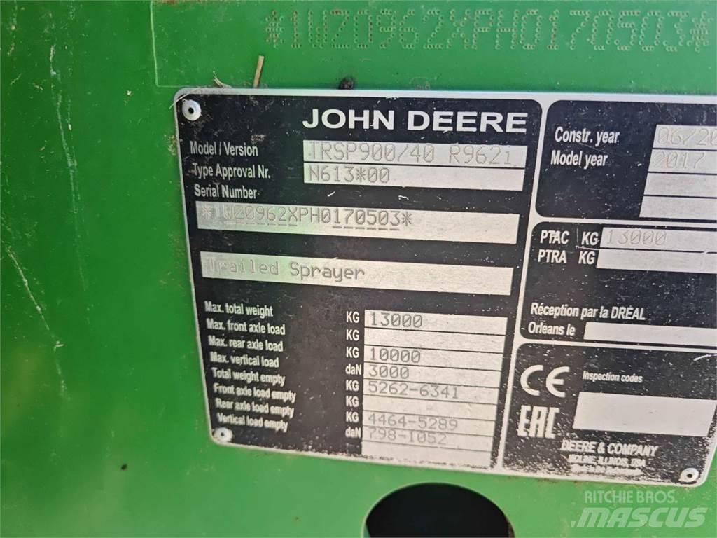 John Deere R962i 牽引式噴霧機