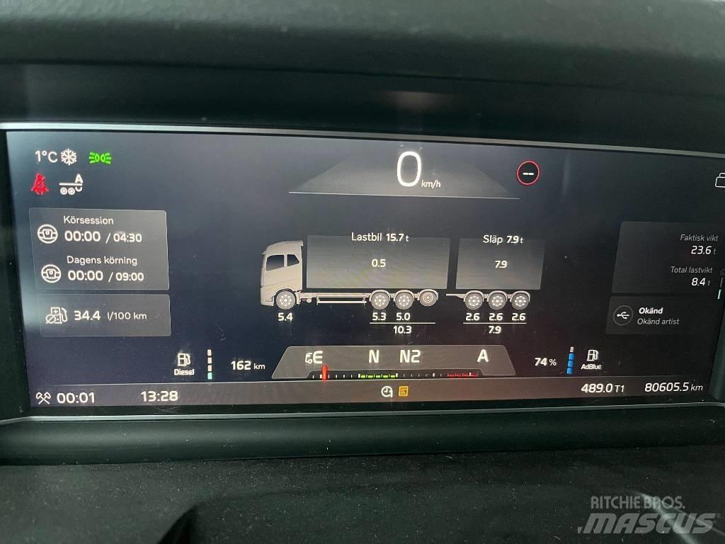 Volvo FH16 550 8x4 傾卸式卡車