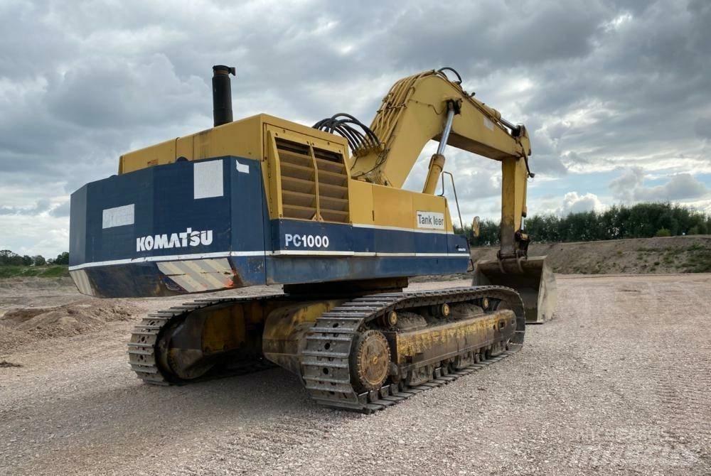Komatsu PC 1000-1 履帶式 挖土機/掘鑿機/挖掘機