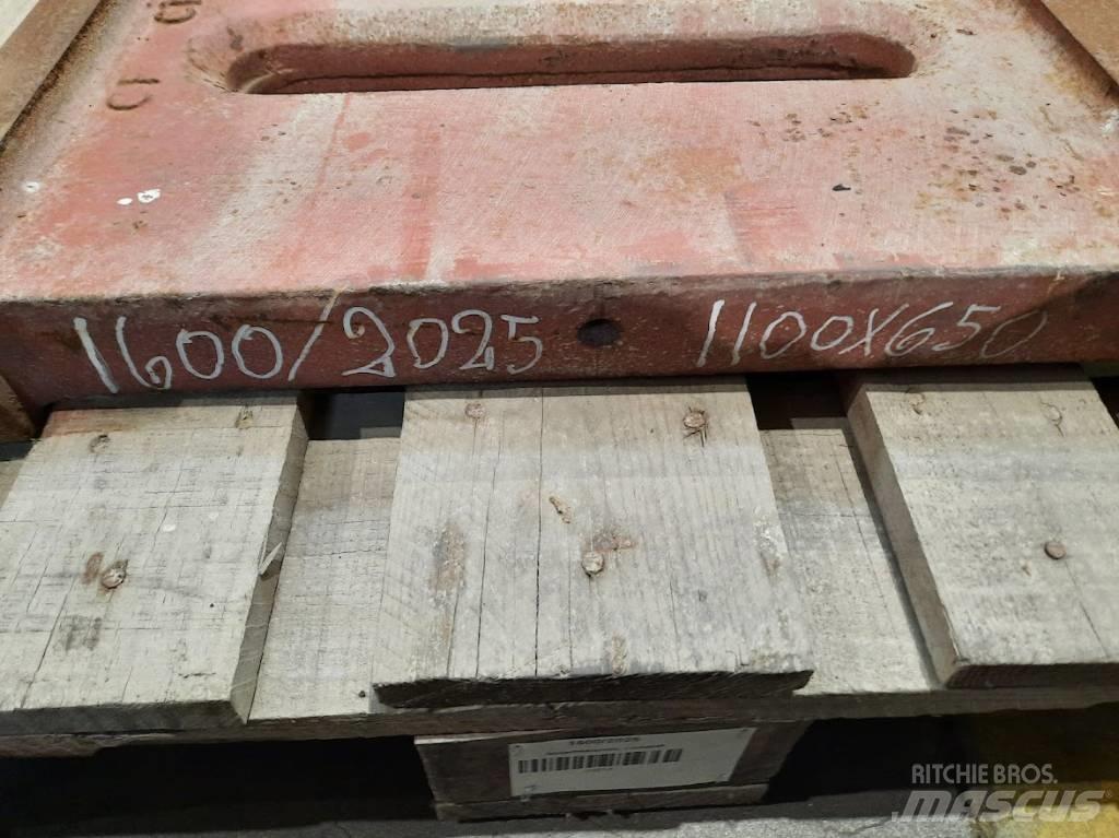Pegson 1100x650 工程軋碎機(壓碎機)