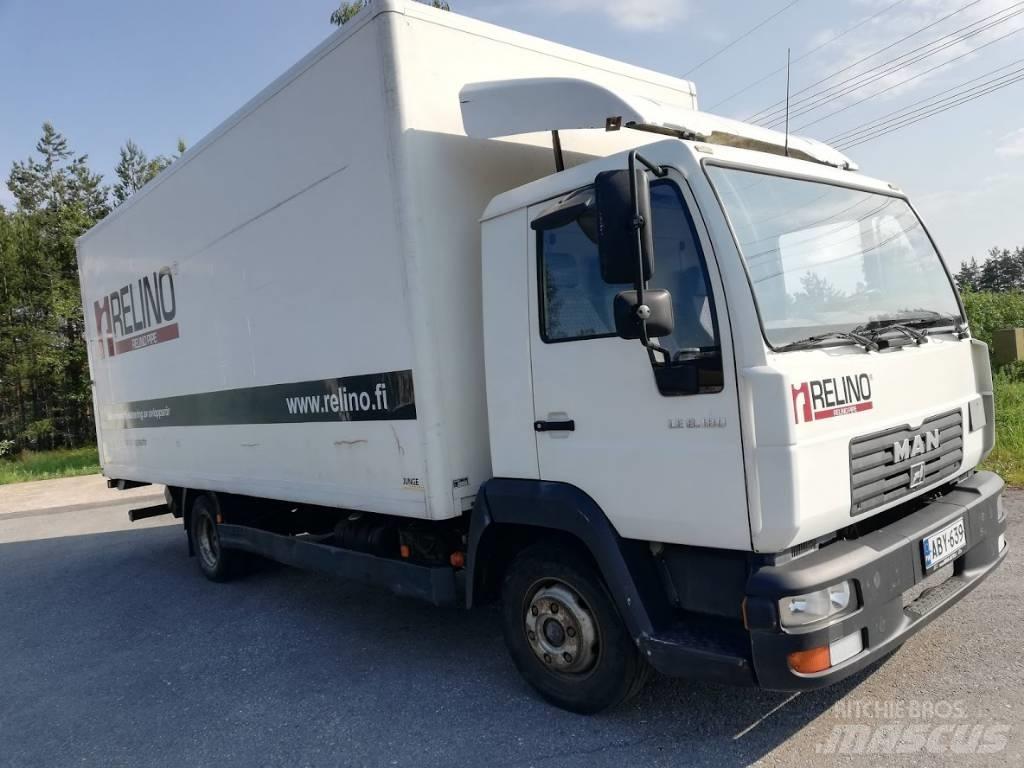 MAN 8.180 貨箱式卡車