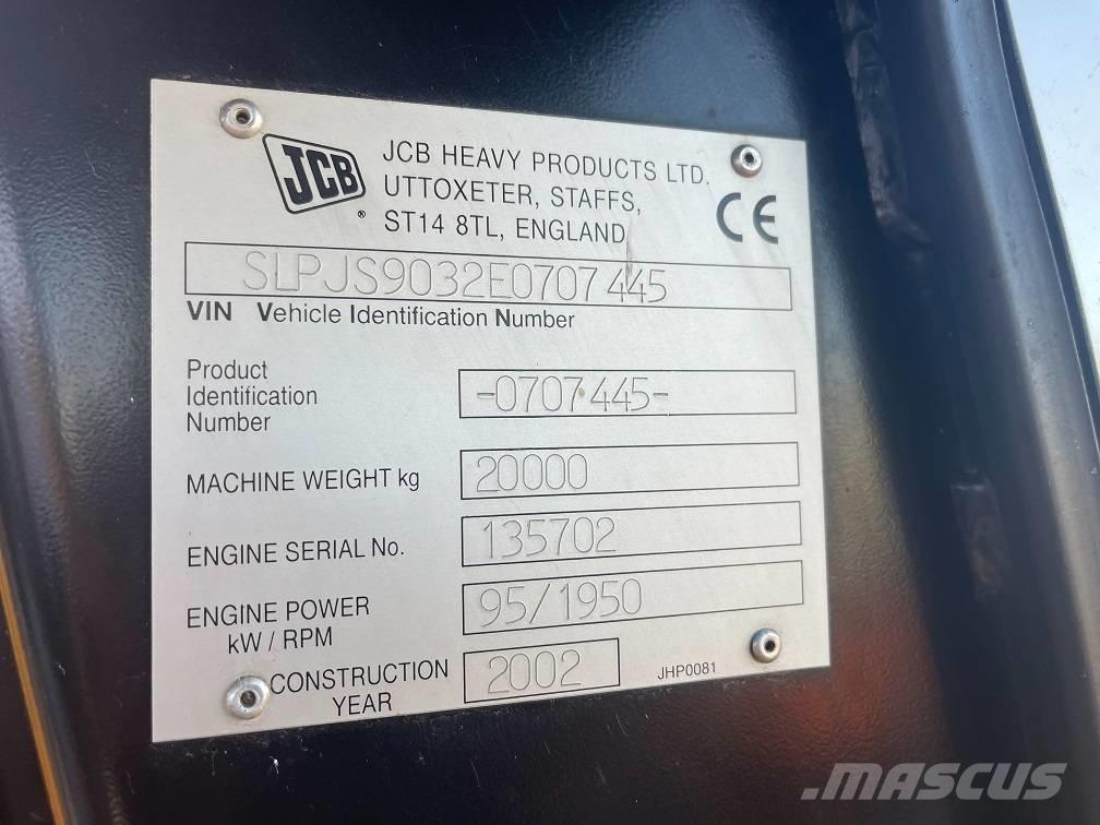 JCB JS 200 履帶式 挖土機/掘鑿機/挖掘機