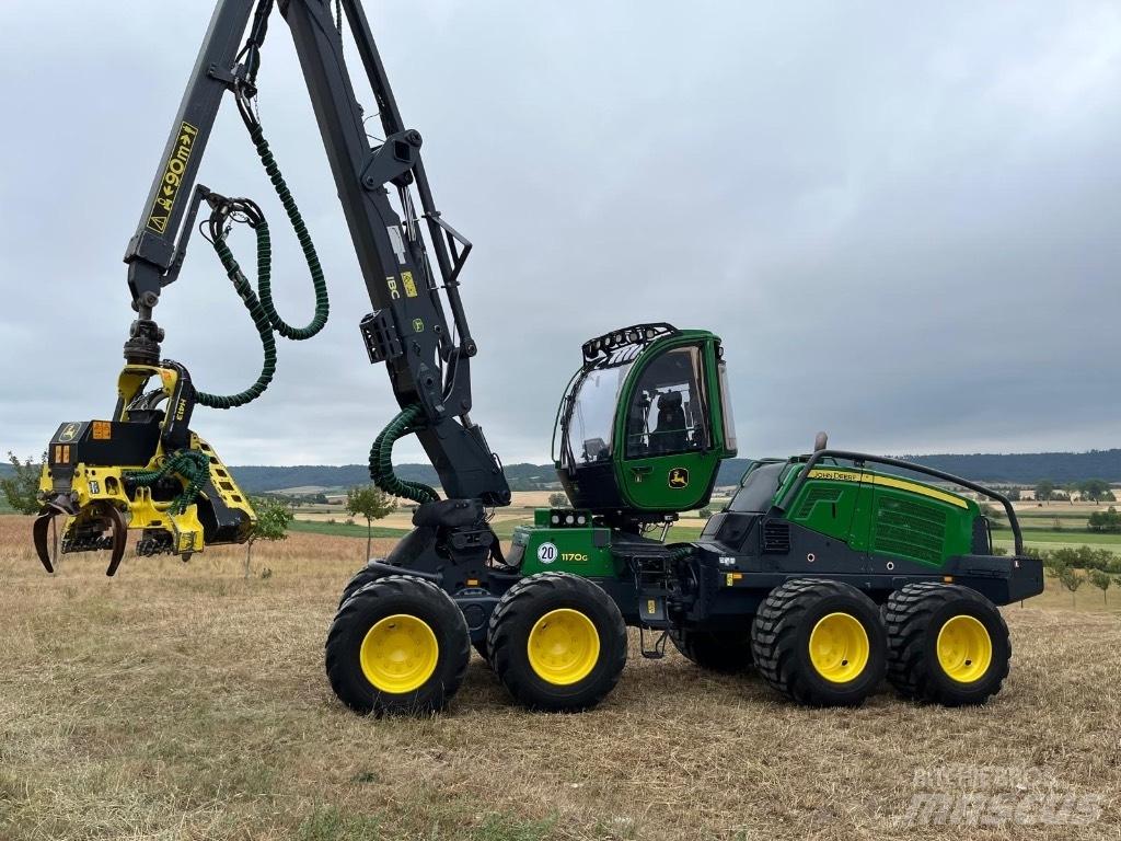 John Deere 1170G 收穫機