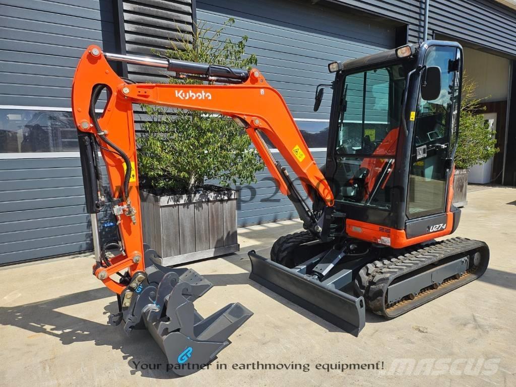 Kubota U 27-4 小型挖土機/掘鑿機<7t(小型挖掘機)