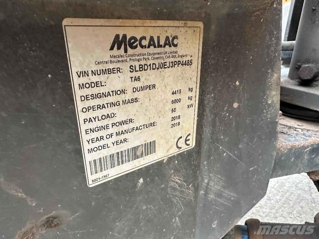 Mecalac TA 6 側卸礦車