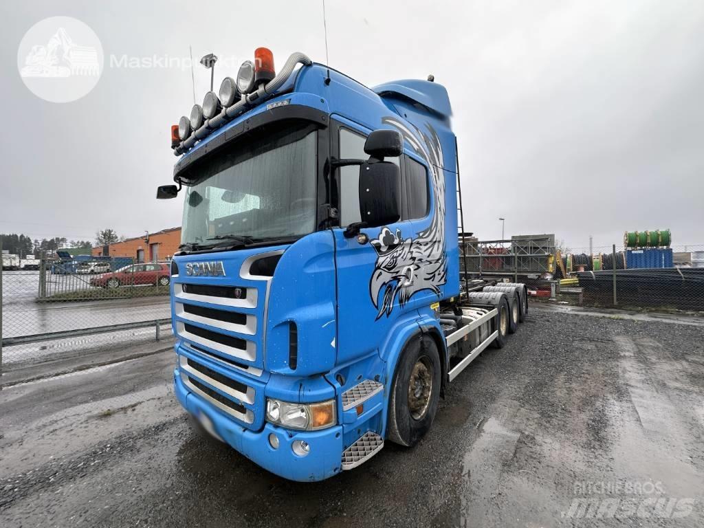 Scania R 500 LB 吊鉤式起重車