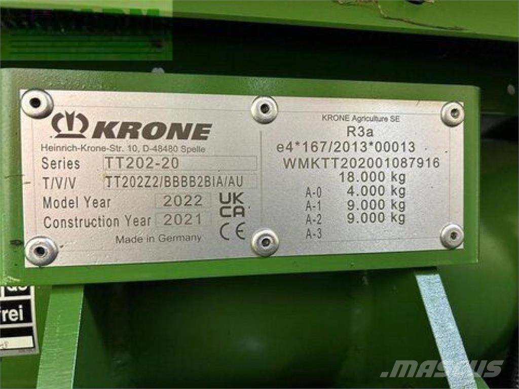 Krone mx 370 gl 運糧車