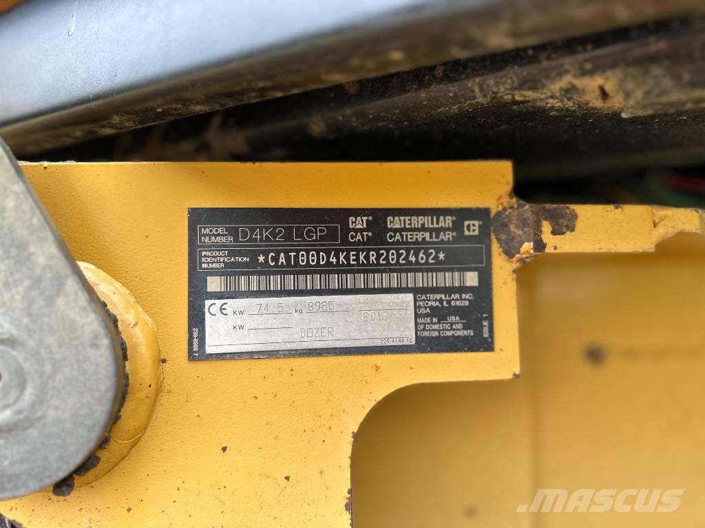 CAT D 4 K 2 LGP 履帶推土機