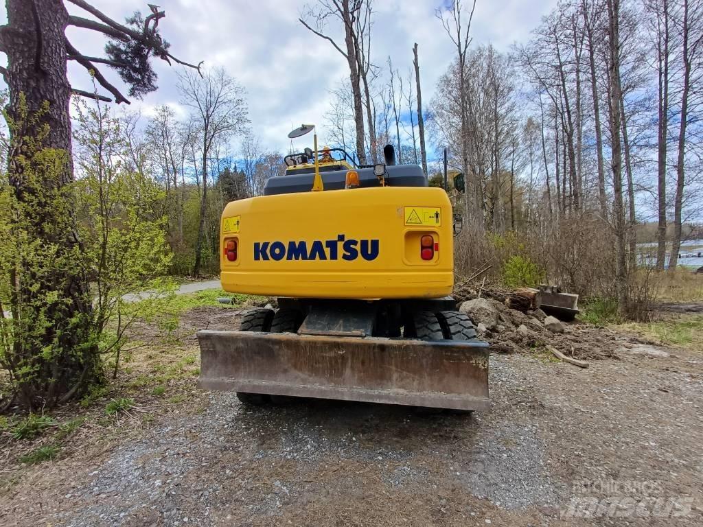 Komatsu PW 160-7E0 旋轉式挖土機/掘鑿機/挖掘機