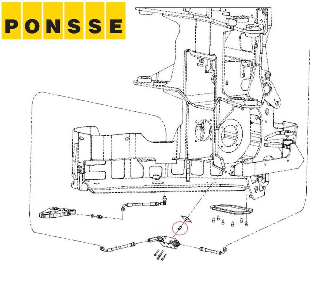 Ponsse 0057916 油壓