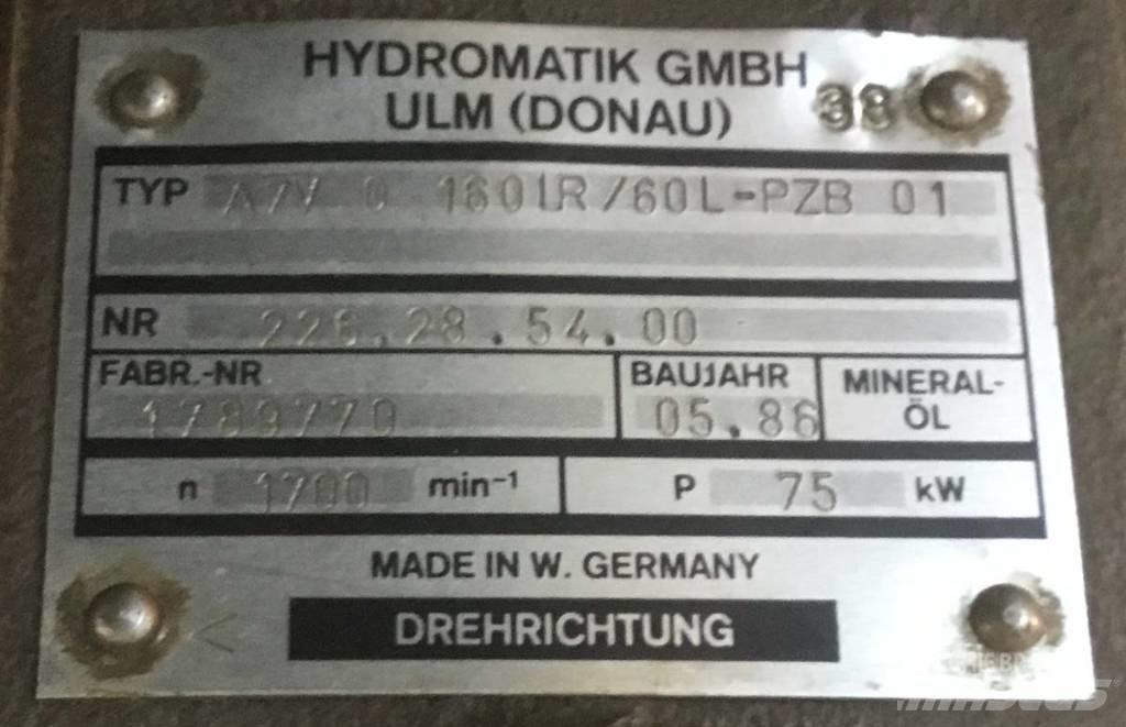Hydromatik A7V0160LR 油壓