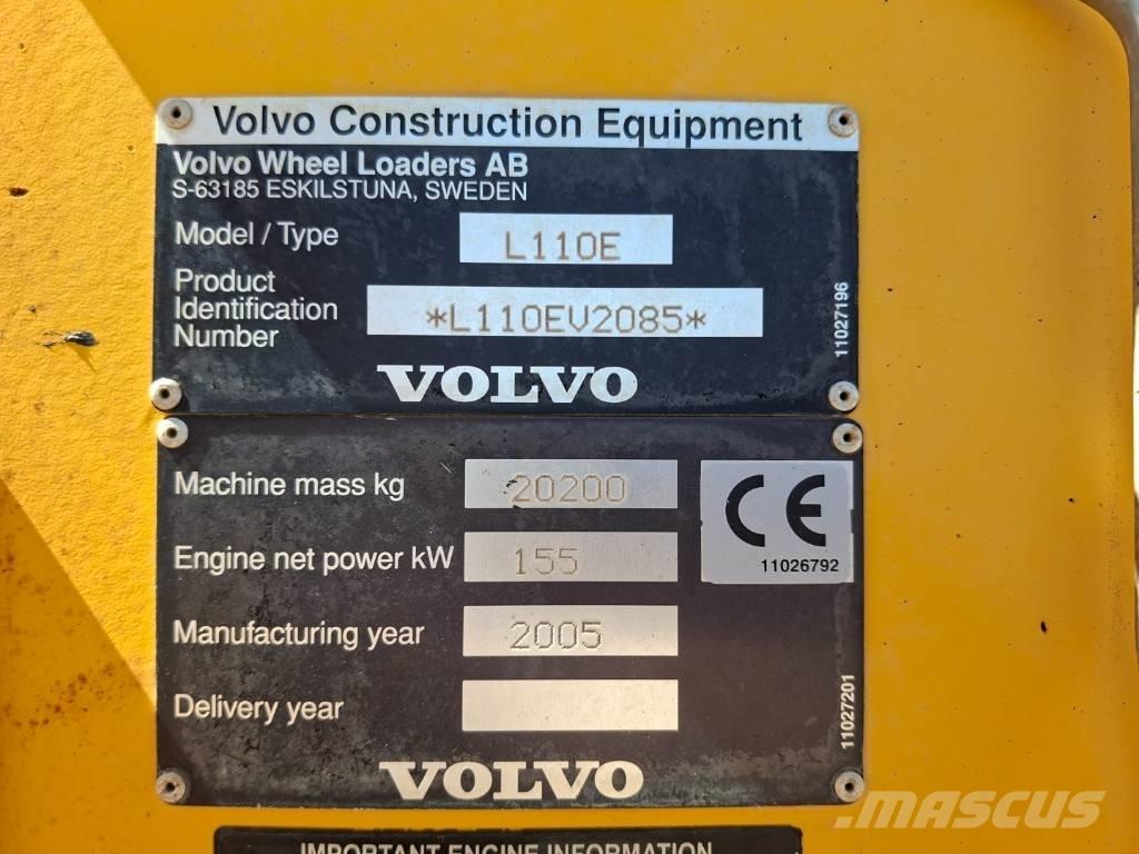 Volvo L 110 E 輪胎式裝載機