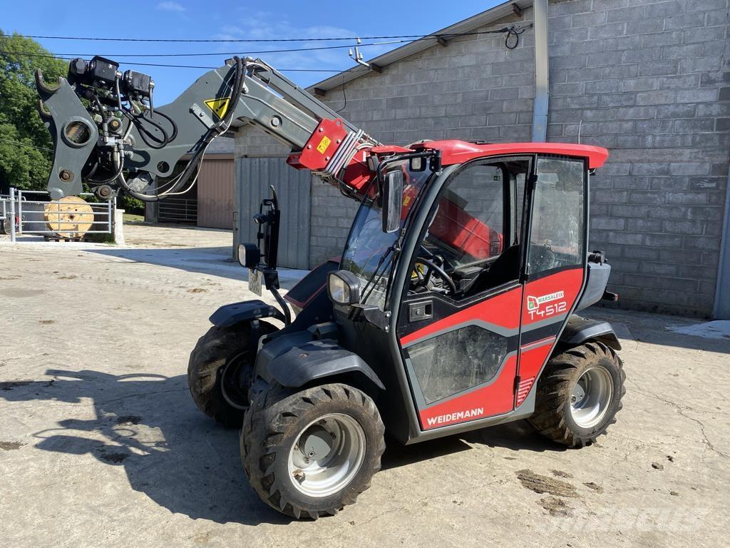 Weidemann T 4512 農業用伸縮臂裝載機