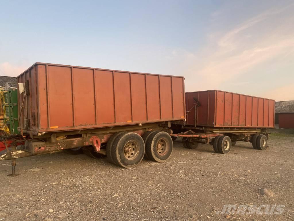 Scania vogntræk 傾卸式拖車