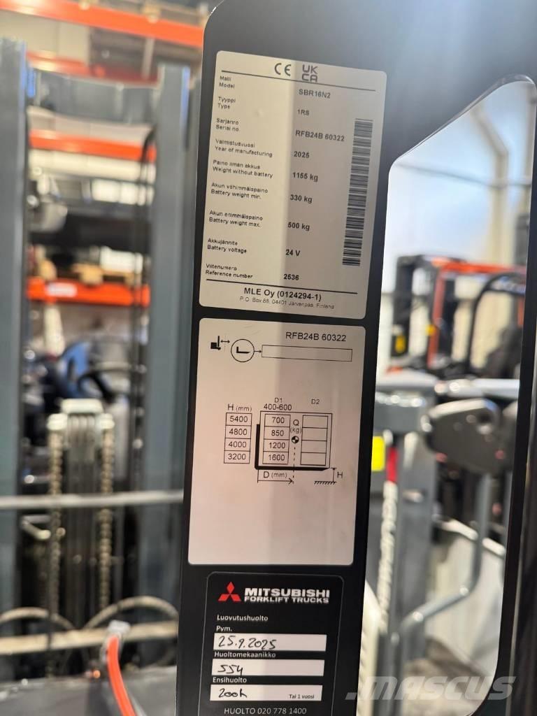 Mitsubishi SBR16N2 自走式堆積機