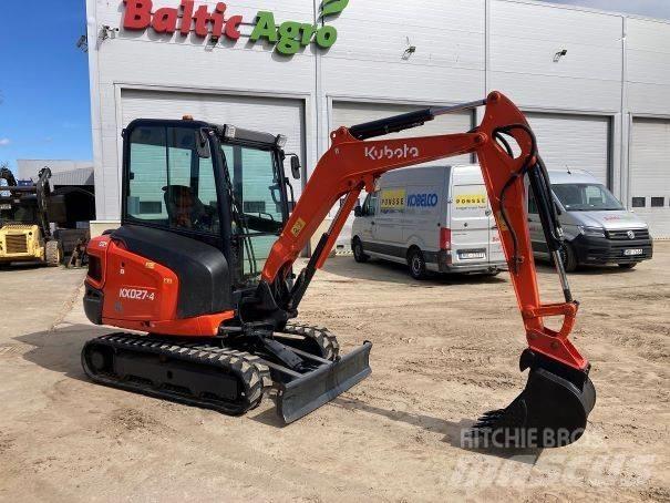 Kubota KX027-4 小型挖土機/掘鑿機<7t(小型挖掘機)