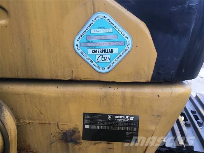 CAT 320 D 履帶式 挖土機/掘鑿機/挖掘機