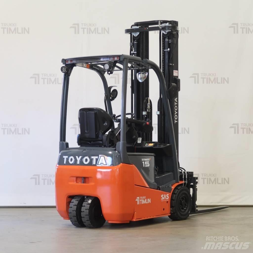 Toyota 8FBE15T 電動堆高機