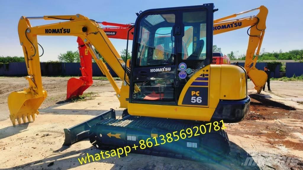 Komatsu PC 56-7 小型挖土機/掘鑿機<7t(小型挖掘機)
