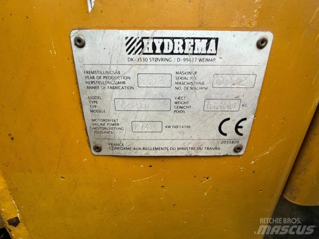 Hydrema 922 D 鉸接式起吊車