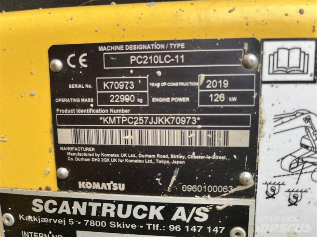 Komatsu PC210LC-11 履帶式 挖土機/掘鑿機/挖掘機