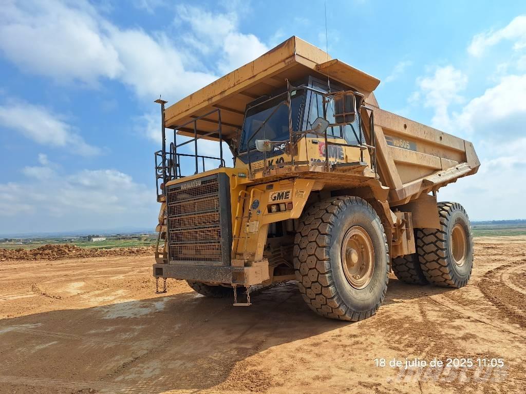 Komatsu HD605-7EO 剛性傾卸卡車