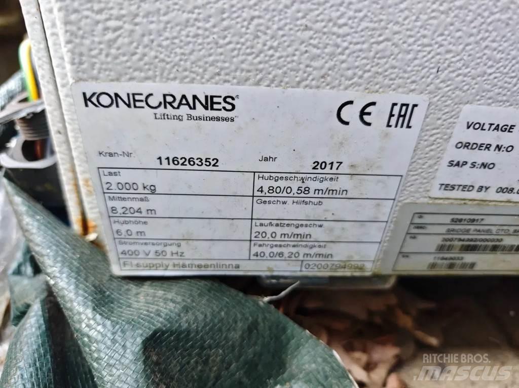 Konecranes 2 Ton 架空橋式起重機