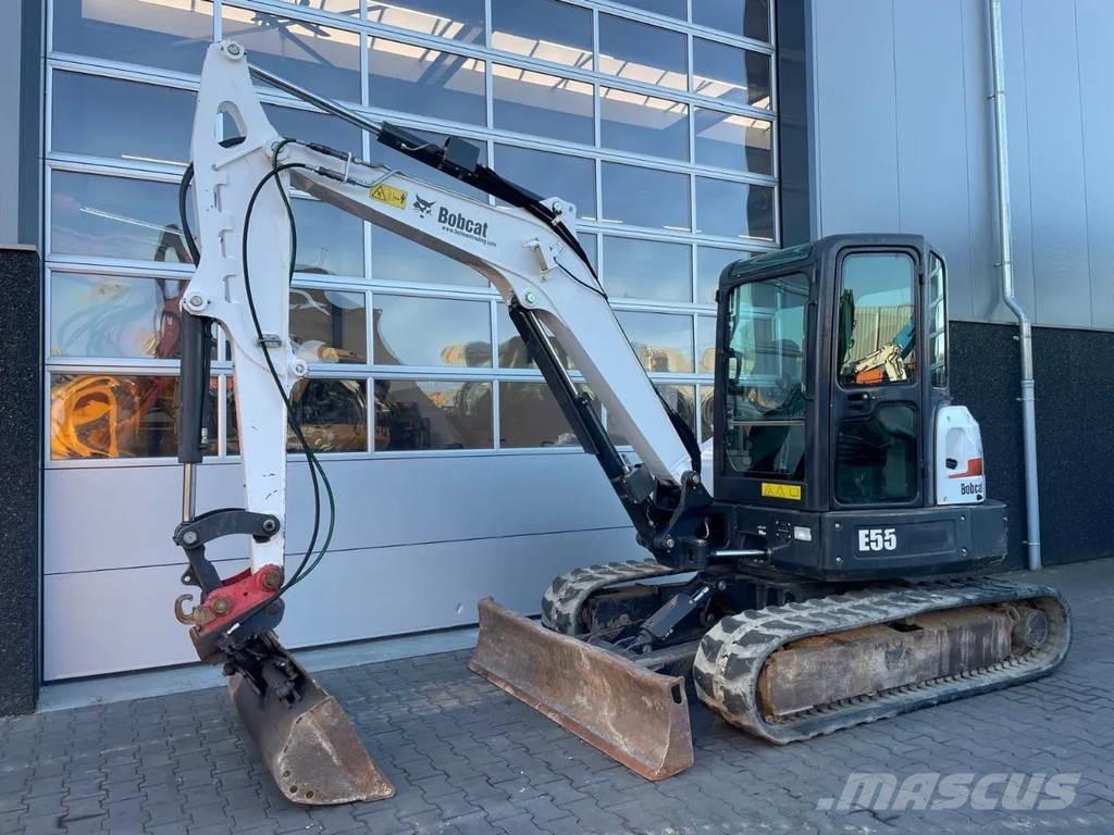 Bobcat E55 小型挖土機/掘鑿機<7t(小型挖掘機)