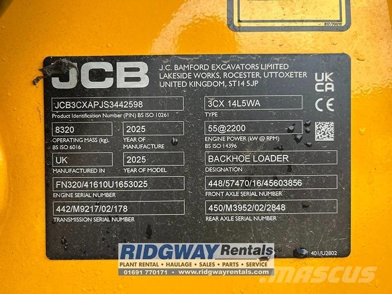 JCB 3 CX 反鏟裝載機