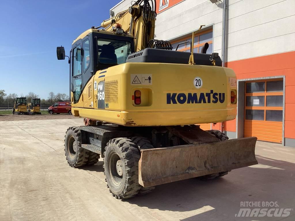 Komatsu PW 160-7E0 旋轉式挖土機/掘鑿機/挖掘機