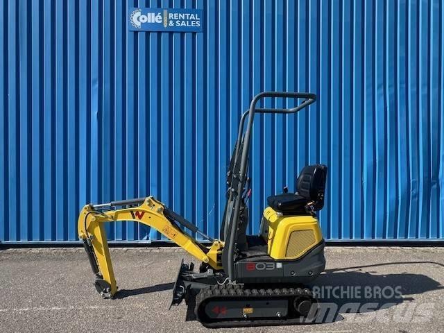 Wacker Neuson 803 小型挖土機/掘鑿機<7t(小型挖掘機)