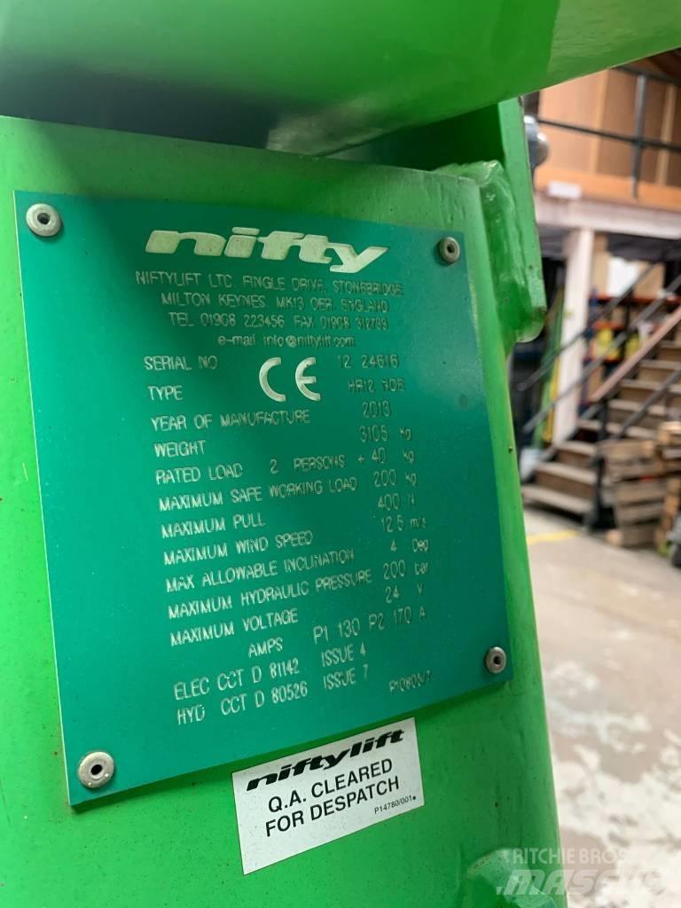 Niftylift HR12NDE 曲臂高空作業車