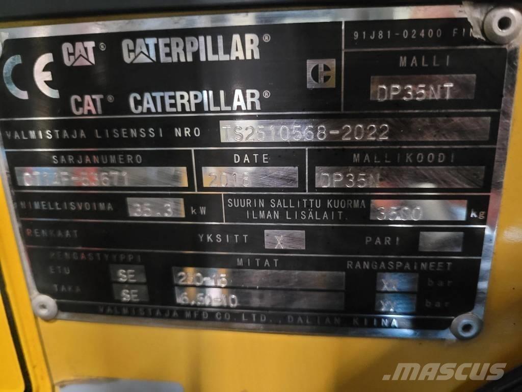 CAT DP 35 N 柴油卡車