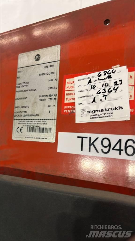 BT RR E 140 M 前伸式堆高機(叉車)