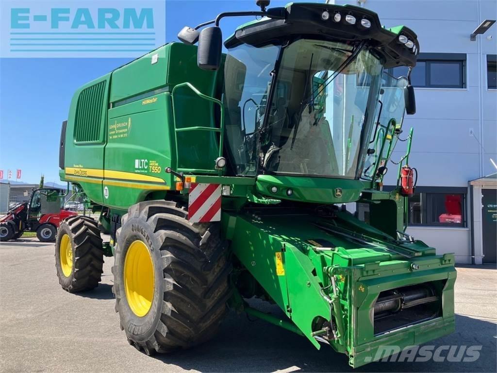 John Deere T550 HM 聯合收穫機