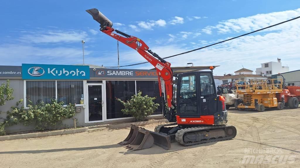 Kubota KX 060-5 小型挖土機/掘鑿機<7t(小型挖掘機)