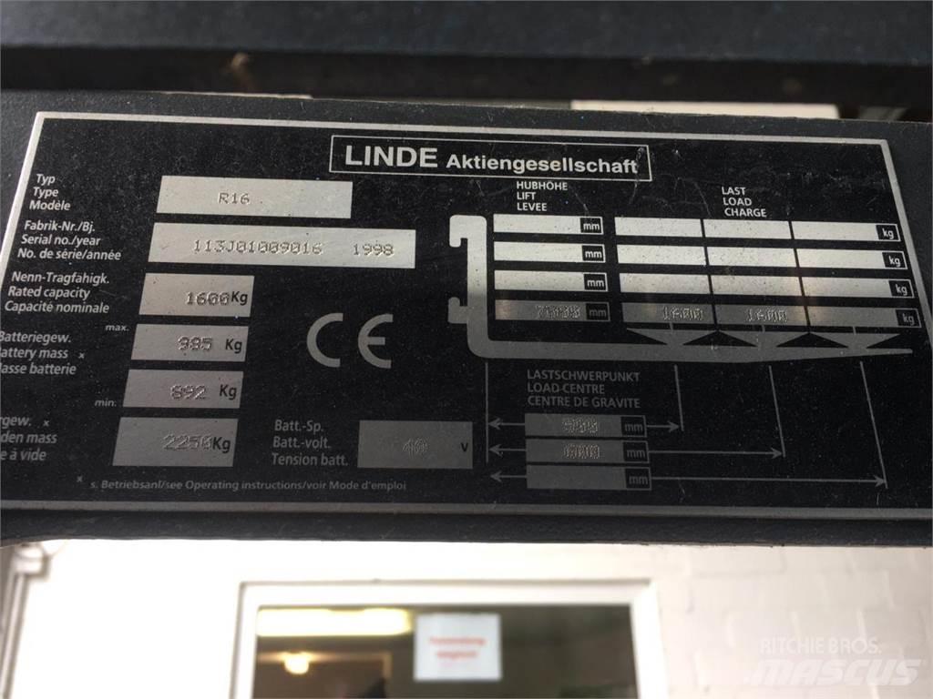 Linde R16 堆高機(叉車)-其他