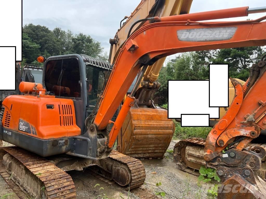 Doosan DX 55 MT 小型挖土機/掘鑿機<7t(小型挖掘機)
