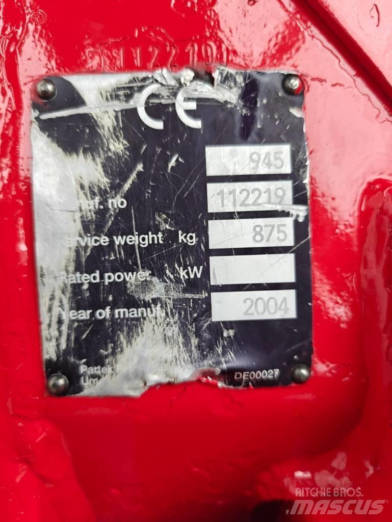 Valmet 945.1 收穫機頭