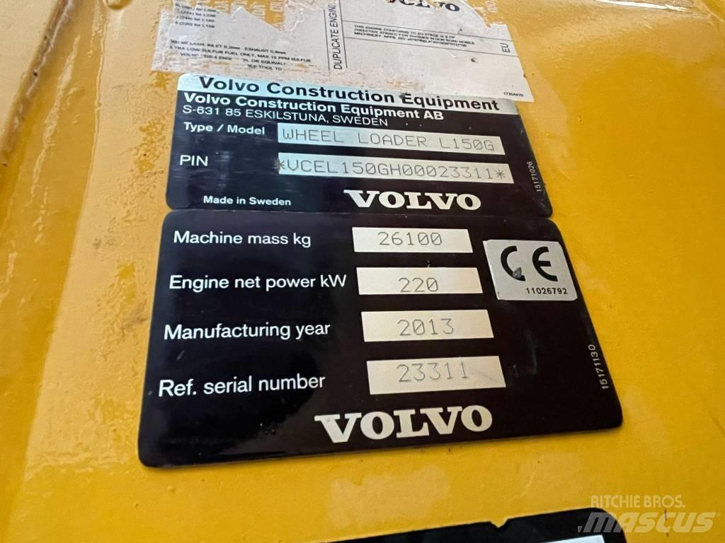Volvo L 150 G 輪胎式裝載機