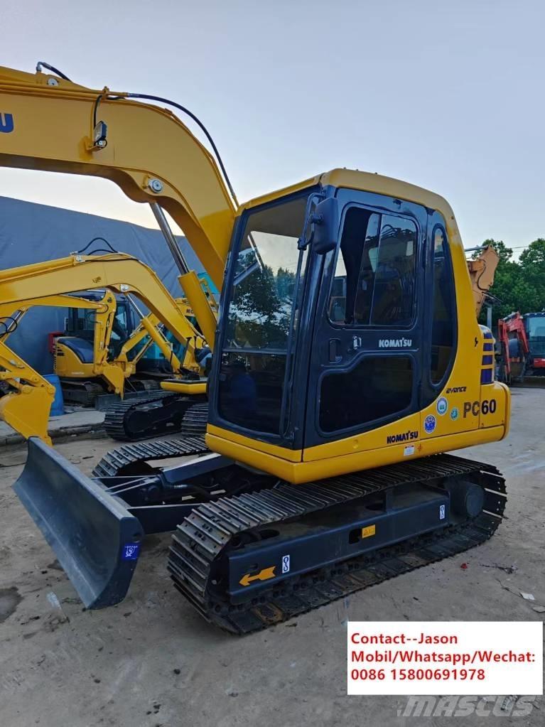Komatsu PC 60 小型挖土機/掘鑿機<7t(小型挖掘機)