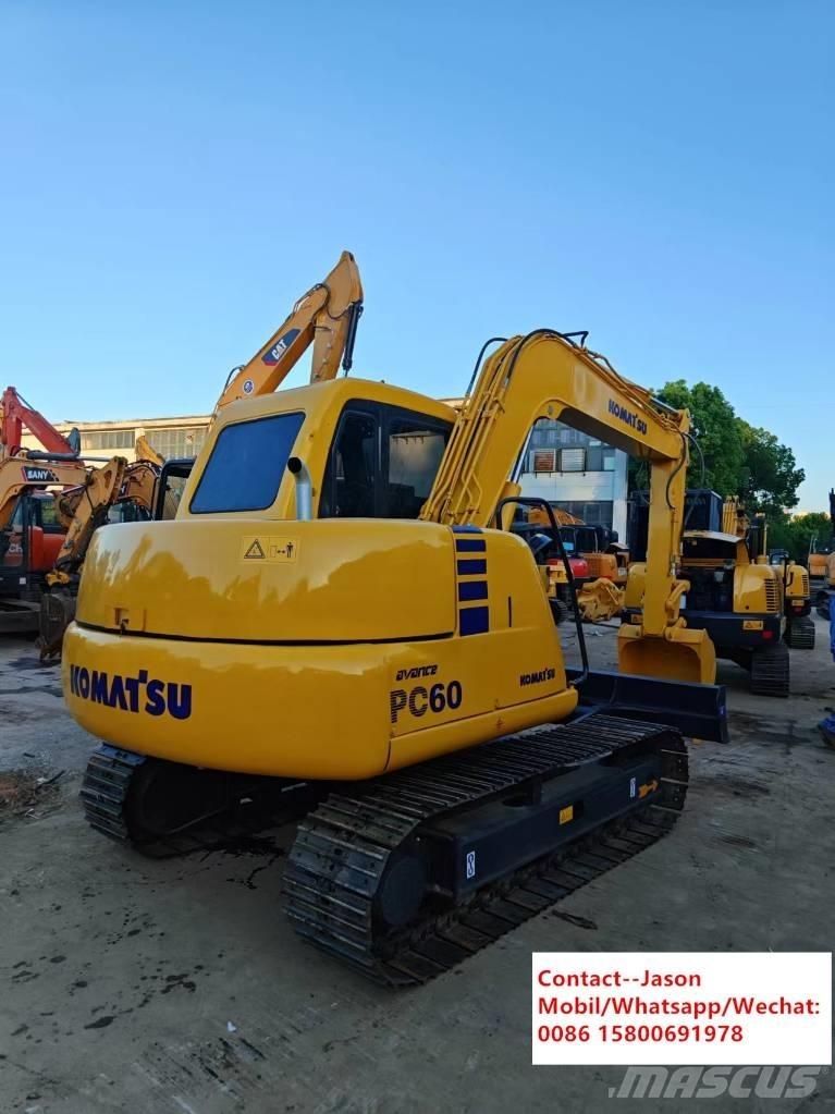 Komatsu PC 60 小型挖土機/掘鑿機<7t(小型挖掘機)