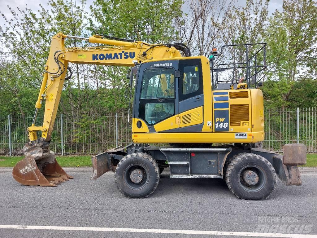Komatsu PW148-11 旋轉式挖土機/掘鑿機/挖掘機