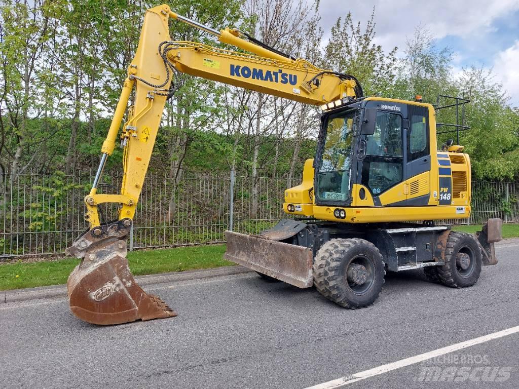 Komatsu PW148-11 旋轉式挖土機/掘鑿機/挖掘機