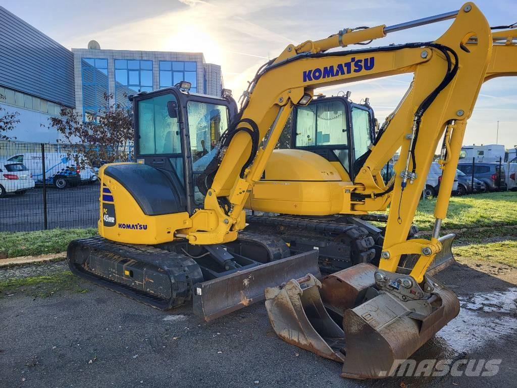 Komatsu PC45MR-5 小型挖土機/掘鑿機<7t(小型挖掘機)