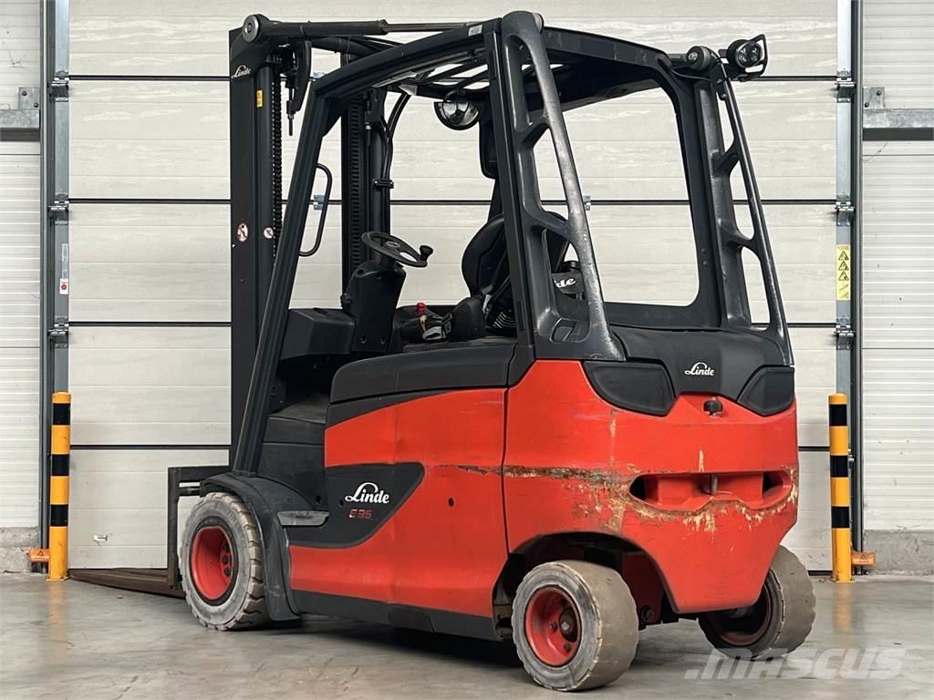 Linde E35HL-01 電動堆高機