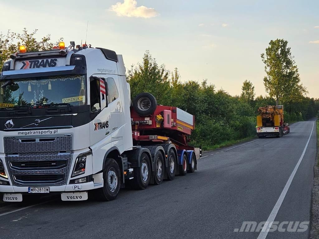 Volvo FH16 750KM 8x4 曳引機組件