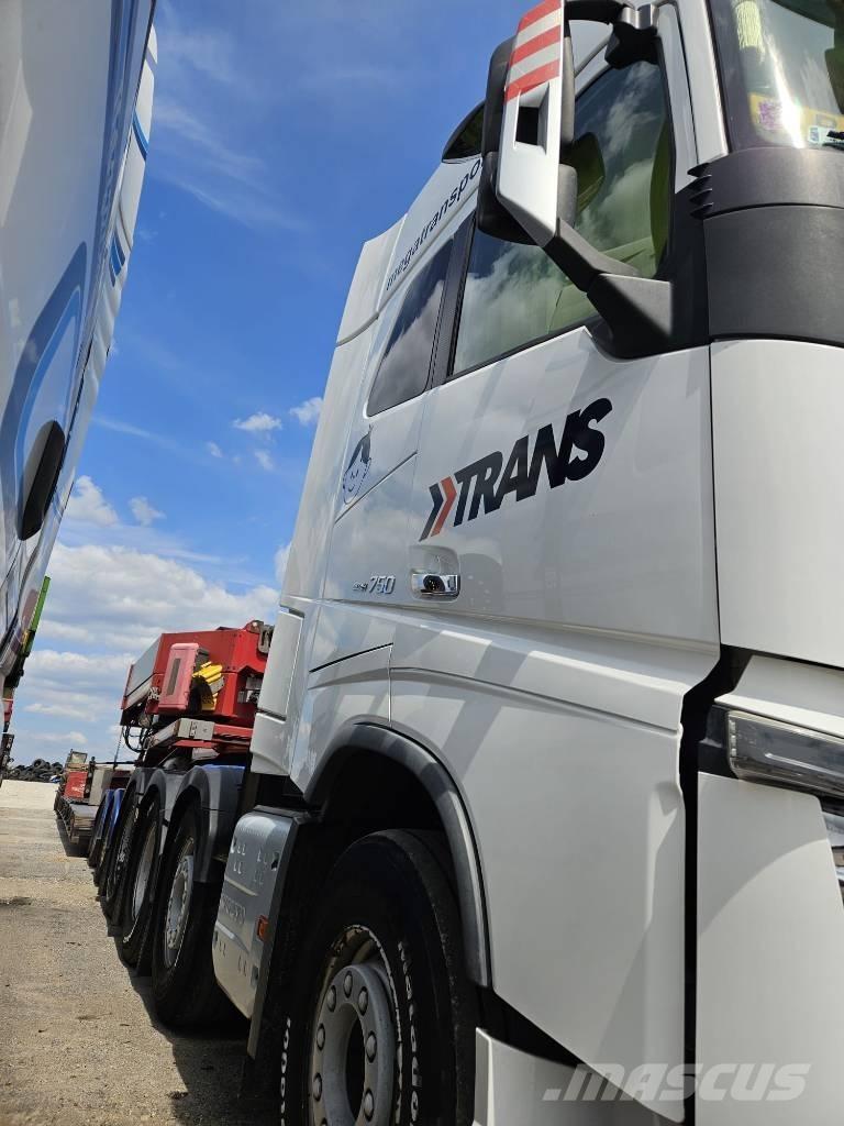 Volvo FH16 750KM 8x4 曳引機組件