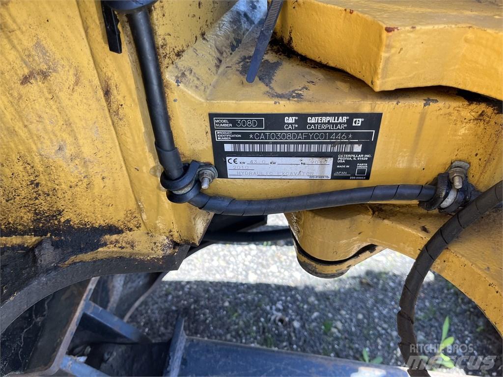 CAT 308 D 中型挖土機/掘鑿機/挖掘機 7t-12t